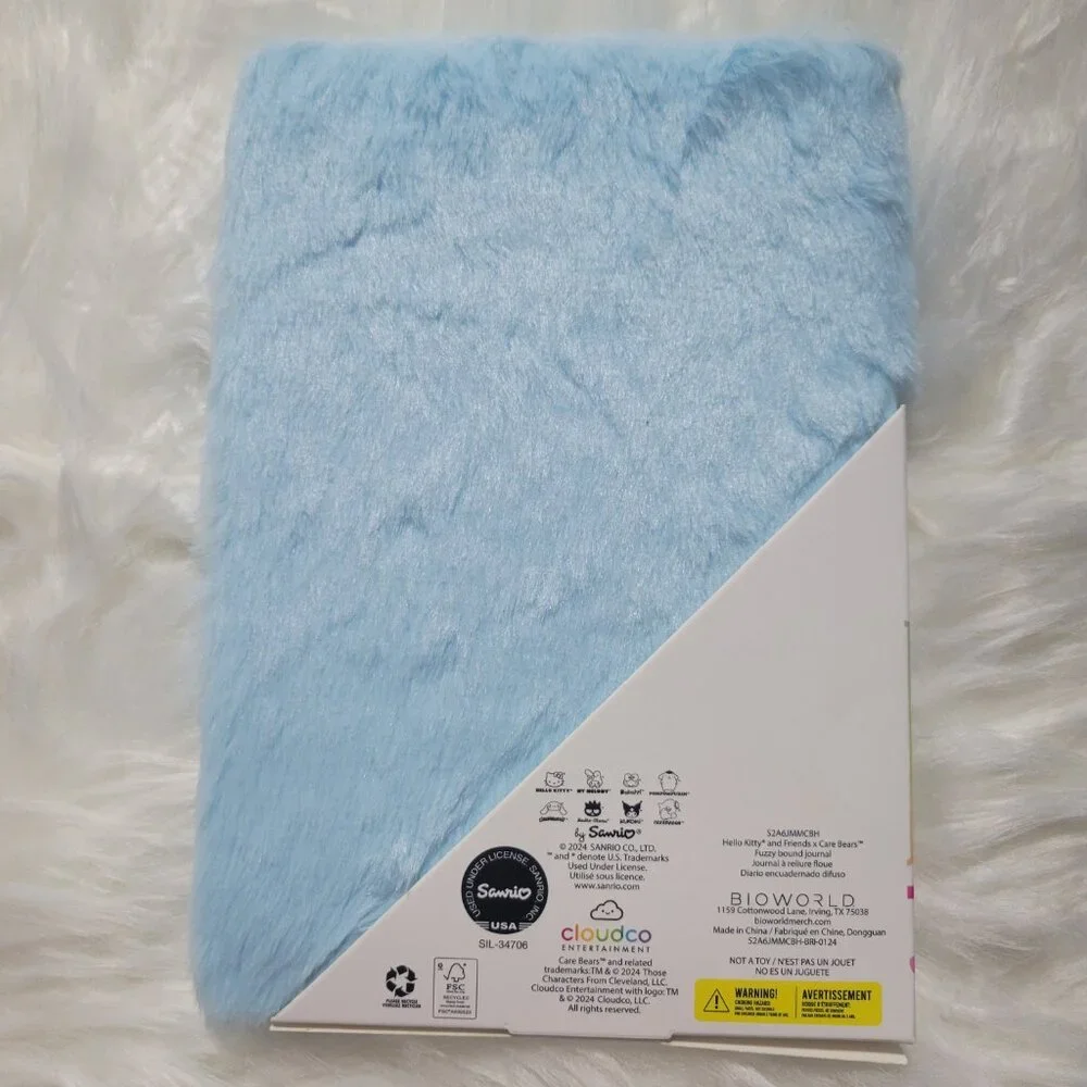 Hello Kitty & Friends x Care Bears Plush Journal